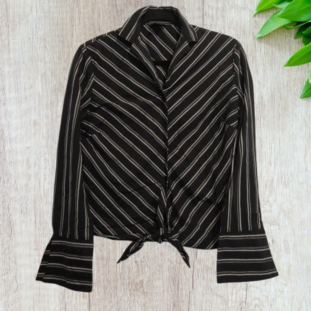 Iii State Tie Front Top